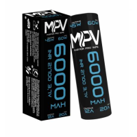 21700 Battery - 6000mAh - 20A - MPV21700 Battery - 6000mAh - 20A - MPV.Kapazität: 6000 mAhNennspannung: 3,7 V.Maximale Entladerate: 45 A.Endspannung des Ladezyklus: 4.2V : 0.05V.Chemietyp: Li-Ion.Lieferumfang: 1 Batterie14758MPV - Master Pro Vape - Batterien und Ladegeräte14,90 CHFsmoke-shop.ch14,90 CHF
