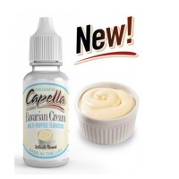 Bavarian Cream Capella Aroma 13ml (DIY)Lieferumfang: 1x Capella Aroma Bavaroam Cream, 13ml in OriginalflascheEmpfohlene Dosierung: ca. 5%-10% (0,5-1ml Aroma auf 10ml Basis-Liquid) Bitte die Dosierung an den VG Anteil der Basis anpassen (mehr VG = mehr Aroma)Hinweis: Aromen können NICHT pur gedampft werden. Bitte mit entsprechender Liquid-Basis mischen!   2902Capella Flavours5,80 CHFsmoke-shop.ch5,80 CHF